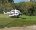 Двух пострадавших в ДТП детей доставили на вертолёте из Вышнего Волочка в областную больницу Твери