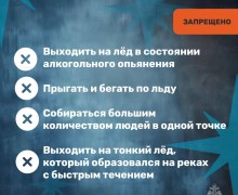 МЧС предупреждает вышневолочан: осторожно тонкий лёд!