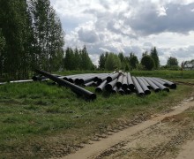 На газопроводе за Братским в Вышнем Волочке происходит загадочная деятельность. Народная новость