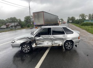 На трассе М-10 в Вышнем Волочке произошло ДТП с пострадавшими