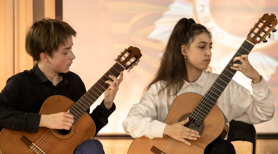 В Детской школе искусств им. С.А. Кусевицкого состоялся отчетный концерт Был месяц май...