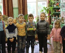 Воспитанники детского сада №9 Вышнего Волочка посетили творческий конкурс Природа и фантазия  