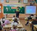 В первый учебный день сотрудники Госавтоинспекции посетили школы Вышневолоцкого городского округа