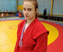 Вышневолоцкая самбистка одержала блистательную победу на всероссийских соревнованиях в Конаково