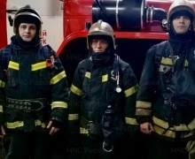 Пожарные спасли женщину на пожаре в городе Вышний Волочек