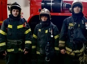 Пожарные спасли женщину на пожаре в городе Вышний Волочек