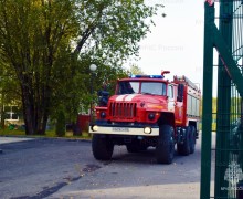 В Вышнем Волочке прошли пожарно-тактическое учения