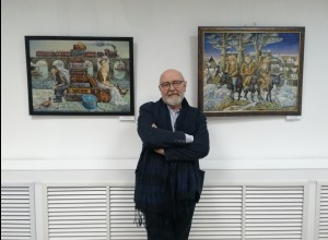 Сегодня исполнилось 60 лет вышневолоцкому художнику Дмитрию Азарову