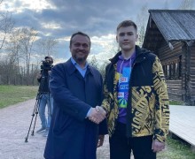 Школьник из Вышнего Волочка принял участие во встрече с губернатором Новгородской области