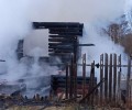 В Вышневолоцком округе дотла сгорела дача в СНТ Автомобилист