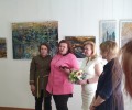 В Народной картинной галерее Вышневолоцкого городского округа открылась выставка художника Натальи Богдановой