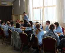 Вышневолоцкие школьники Белла Карапетян и Максим Яковлев на Международном фестивале «Займись спортом – стань первым!»