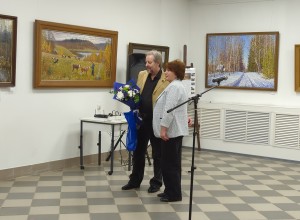 В Вышнем Волочке открылась выставка Бориса Петренко