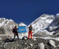 Флаг Вышнего Волочка был снова развернут в горах Непала нашим земляком!
