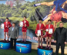 Юные вышневолоцкие спортсмены завоевали награды на турнире по самбо в Торжке