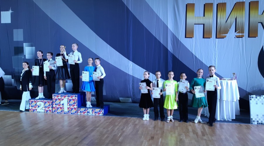 Вышневолоцкие бальники  открыли сезон призовыми местами на региональных соревнованиях в Москве