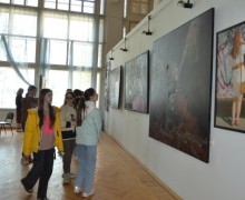 Юные художники из Ориона побывали на Академической даче в Вышневолоцком городском округе