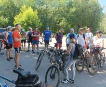 В Вышнем Волочке состоялся велопробег вокруг озера Мстино