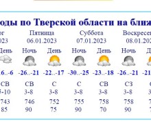 В Тверской области объявлен оранжевый уровень погодной опасности