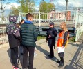 На железнодорожной станции Вышний Волочёк  транспортные полицейские и общественники провели профилактическое мероприятие «Безопасность»