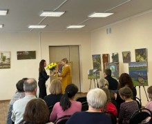 В Солнечной народной картинной галерее Вышневолоцкого городского округа открылась выставка «Пленэр на Волоке»