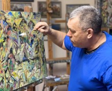В Вышнем Волочке откроется выставка работ художника Константина Медведева «Подсолнухи для портрета»