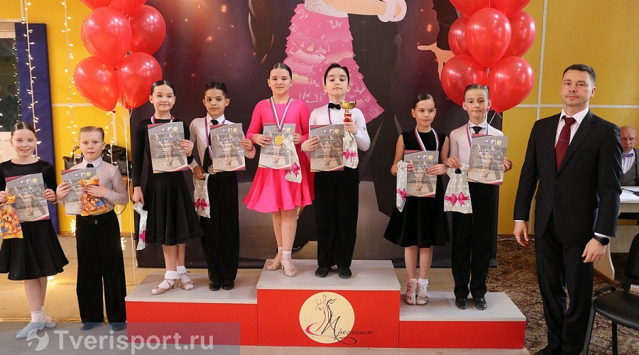 Вышневолоцкие танцоры завоевали медали на крупнейшем в Твери турнире по танцевальному спорту