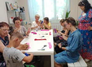 Вышневолоцкий дом ремёсел провёл мастер-класс для воспитанников благотворительного фонда «Вместе детям»