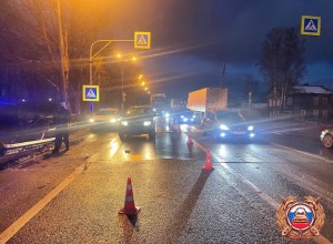 На трассе М-10 в Вышнем Волочке сбили пешехода