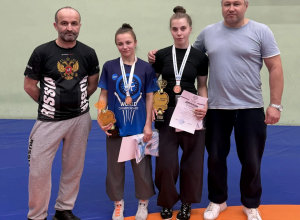 Девушка-борц из Вышнего Волочка поднялась на пьедестал первенства России