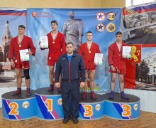 Вышневолоцкие спортсмены стали победителями и призёрами в чемпионате и первенстве области по самбо