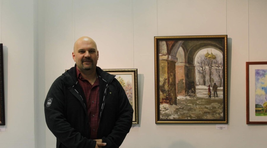 Вышневолочан приглашают на открытие выставки нашего земляка художника Владимира Колчина