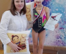 Вышневолочанка Валерия Степанова заняла второе место на соревнованиях по художественной гимнастике в Удомле