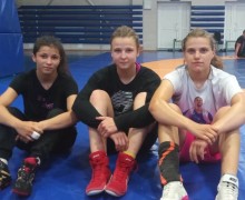 Вышневолоцкие девушки-борцы побывали на сборах команды России в Подмосковье
