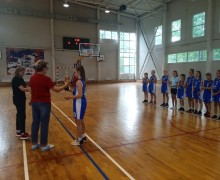 Вышневолоцкие спортсменки заняли третье место в межрегиональном турнире по баскетболу