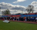 На стадионе Спартак в Вышнем Волочке прошла легкоатлетическая эстафета