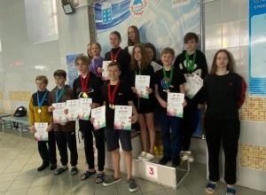 Вышневолоцкие пловцы завоевали медали на областных соревнованиях в Торжке 
