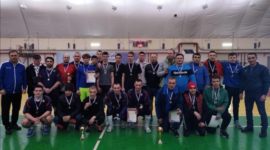 Определились победители «серебряной» лиги чемпионата Вышневолоцкого городского округа по мини-футболу