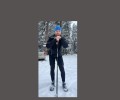 Вышневолочанин Артём Николаев за 40 дней прошёл на лыжах 1229 км