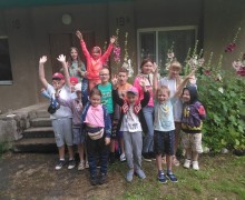 Ребята из Солнечной школы побывали в гостях на Академичке Репина