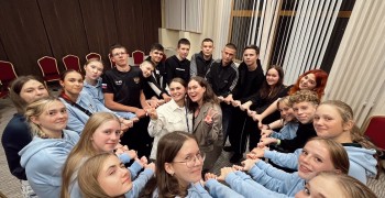 Вышневолоцкие школьники Белла Карапетян и Максим Яковлев на Международном фестивале «Займись спортом – стань первым!»