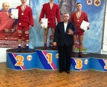 Вышневолоцкий самбист стал первым на первенстве Тверской области