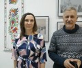 В Вышневолоцком краеведческом музее открылась выставка работ художников Виктории и Михаила Бровкиных «Лирика цвета». Видео
