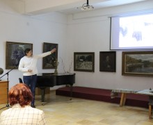 В Вышневолоцком краеведческом музее состоялась встреча с нашим земляком Андреем Тихмяновым