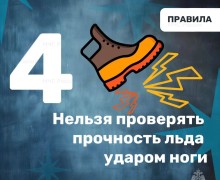 МЧС предупреждает вышневолочан: осторожно тонкий лёд!