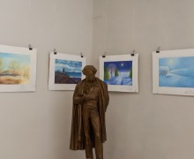 В модельной библиотеке Вышнего Волочка открылась выставка работ учащихся Детской школы искусств
