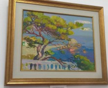 В краеведческом музее Вышнего Волочка открылась выставка «Краски солнечного Крыма» 