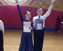 Вышневолоцкие бальники заняли призовые места на Российских соревнованиях по танцевальному спорту Кубок Ренессанса и Кубок ТСК Маска