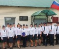 В ИК-5 Вышнего Волочка в День государственного флага наградили сотрудников медалями «За отличие в службе»
