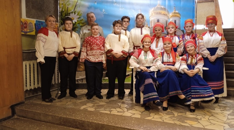 Вышневолоцкие «Гусельки» приняли участие в областном празднике детских фольклорных коллективов «Весна красна»